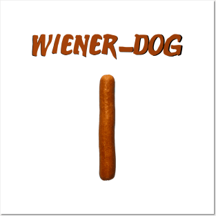 wiener dog Posters and Art